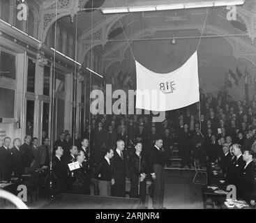 Billard de championnat d'Europe cadie-45. Date d'ouverture : 26 février 1948 mots clés : BILLRTS, CHAMPIONNATS, Ouvertures Banque D'Images
