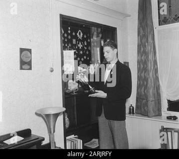 Titulaire De L'Inscription Mondiale Bob Bonte Home Date : 20 Octobre 1948 Banque D'Images