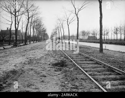 Construction de routes, chemins de randonnées, chemins de tramways Date: Non daté mots clés: Chemins de randonnées, chemins de tramways, construction de routes Banque D'Images