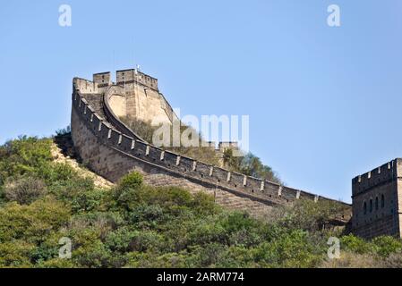 Grande Muraille de Chine Banque D'Images