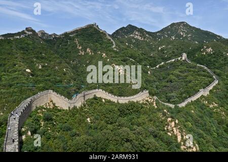 Grande Muraille de Chine Banque D'Images