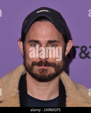 Park City, UT, États-Unis. 28 janvier 2020. Clemens Schick assiste à la première Netflix Sergio au Eccles Center Theatre le 28 janvier 2020 à Park City, Utah. Photo: ImageSPACE/MediaPunch Credit: MediaPunch Inc/Alay Live News Banque D'Images