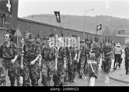 Quatre Jours van Nijmegen, 1ère journée Date : 17 juillet 1984 lieu : Nijmegen mots clés : VIEDAGE Banque D'Images