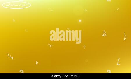 Texture d'arrière-plan, brillante. Maillage d'illustration colorié commun. Net Space FANTASY. Couleur or. Fond cosmos drôle. Coloré drôle cosmos bacgr Illustration de Vecteur