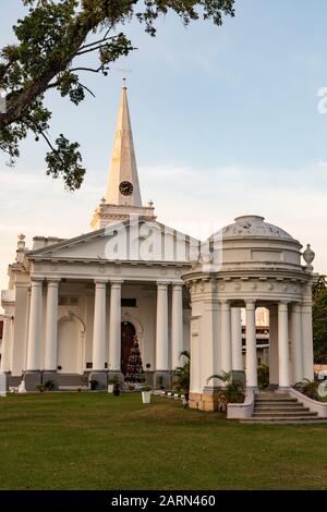Église anglicane St George Penang est officiellement connue sous le nom d'Église de St George le Martyr. L'église fut achevée en 1818 et fut une ville de George, Penan Banque D'Images