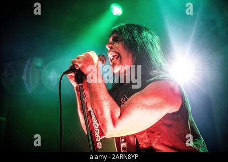 Oslo, Norvège. 27 janvier 2020. L'American stoner rock band Monster Magnet exécute un concert en direct à Rockefeller à Oslo. Ici, le chanteur Dave Wyndorf est vu en direct sur scène. (Crédit Photo: Gonzales Photo - Terje Dokken). Banque D'Images