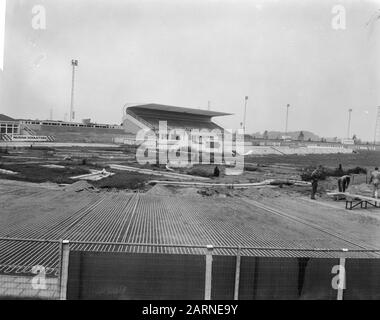 Patinoire du Deventer, aperçu de la patinoire Date : 27 septembre 1965 lieu : Deventer mots clés : travail, patinoires, aperçus Banque D'Images