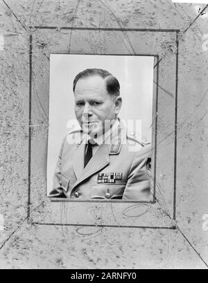 Lieutenant général allemand Moll (Inspecteur de l'Armée) Date : 14 septembre 1966 mots clés : généraux, portraits Banque D'Images