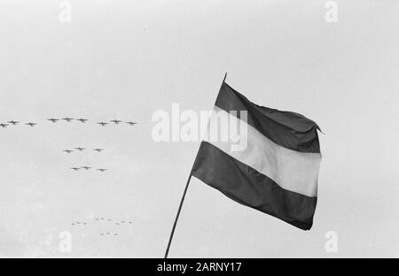 Journée De L'Aviation Aviation Militaire À L'Aéroport De Kemajoran Date : 9 Mars 1947 Lieu : Batavia, Indonésie, Jakarta, Kemajoran, Hollandais East Indies Banque D'Images