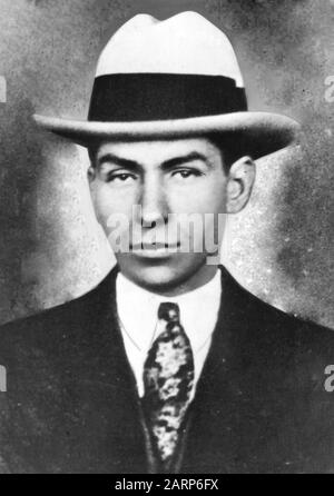 Lucky LUCIANO (1897-1962) gangster italien-américain, vers 1930 Banque D'Images