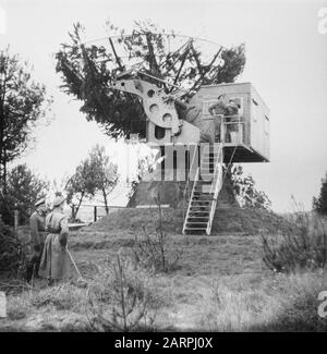 Déminage à Hoek van Holland [series Landmijnen ruimen at Hoek van Holland] Date : août 1945 lieu : Hoek van Holland mots clés : mines terrestres, nettoyage, deuxième Guerre mondiale, reconstruction Banque D'Images