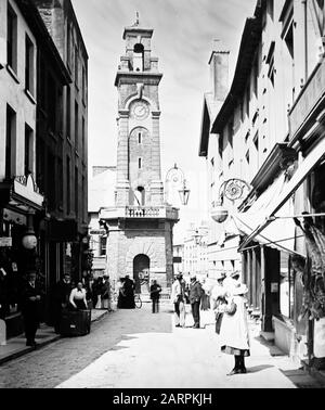 Aberystwyth, Pays de Galles, début des années 1900 Banque D'Images