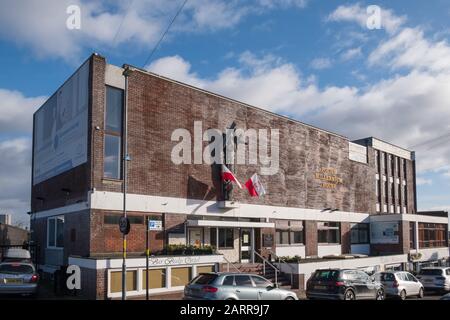 Association Catholique Polonaise Du Millénaire House À Bordesley Street, Digbeth, Birmingham, Royaume-Uni Banque D'Images