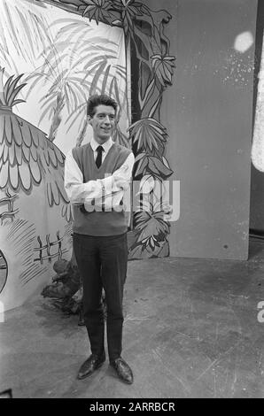 Rudi Carrell TV-show Date: 20 avril 1966 mots clés: Programmeurs, programmes de télévision Nom personnel: Carrell, Rudi Banque D'Images