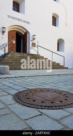 Ingolstadt Bavière / Allemagne - 08 17 2018: Ingolstadt est une ville d'Allemagne, avec de nombreuses attractions historiques Banque D'Images