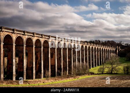 Le viaduc de la vallée de l'Ouse, également connu sous le nom de viaduc de Balcombe Banque D'Images