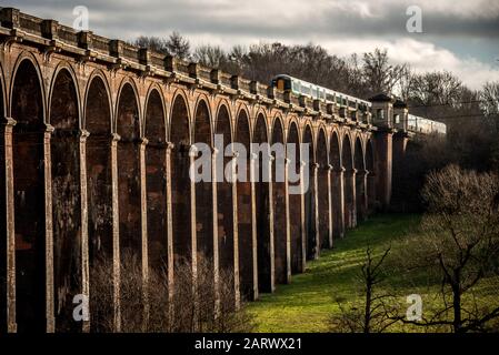 Le viaduc de la vallée de l'Ouse, également connu sous le nom de viaduc de Balcombe Banque D'Images