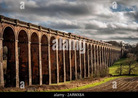 Le viaduc de la vallée de l'Ouse, également connu sous le nom de viaduc de Balcombe Banque D'Images