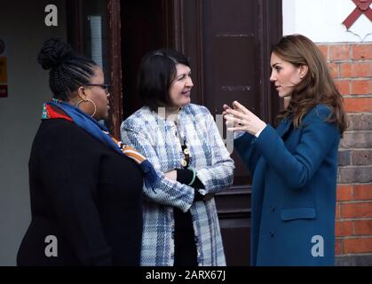 Londres, Royaume-Uni. 29 janvier 2020. Catherine, Duchesse De Cambridge, Visite Leyf (London Early Years Foundation) Stockwell Gardens Nursery & Pre-School, Stockwell, Londres, Royaume-Uni, Le 29 Janvier 2020. Crédit: Paul Marriott/Alay Live News Banque D'Images