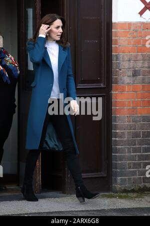 Londres, Royaume-Uni. 29 janvier 2020. Catherine, Duchesse De Cambridge, Visite Leyf (London Early Years Foundation) Stockwell Gardens Nursery & Pre-School, Stockwell, Londres, Royaume-Uni, Le 29 Janvier 2020. Crédit: Paul Marriott/Alay Live News Banque D'Images