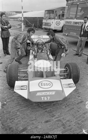 Grand Prix, Zandvoort, Formation Pendant La Formation Date : 16 Juin 1971 Lieu : Noord-Holland, Zandvoort Banque D'Images