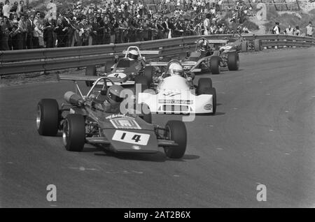 Course de Formule III au circuit de Zandvoort Date : 20 mai 1973 lieu : Noord-Holland, Zandvoort mots clés : courses automobiles, circuits Banque D'Images