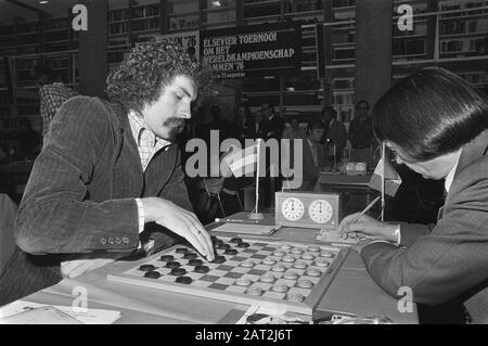 Les Dames Des Championnats Du Monde À Amsterdam, Harm Wiersma; Les Dames Des Championnats Du Monde À Amsterdam, Harm Wiersma; Banque D'Images