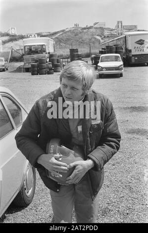 Grand Prix, Zandvoort, Training Gijs Van Lennep Date: 16 Juin 1971 Lieu: Noord-Holland, Zandvoort Nom Personnel: Lennep, Gijs Van Banque D'Images