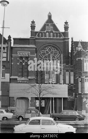 La Hague Comedy ouvre un nouveau théâtre chaud à la Haye. Extérieur Date : 30 octobre 1969 lieu : den Haag, Zuid-Holland mots clés : comédies, extérieur, ouvertures, théâtres Banque D'Images