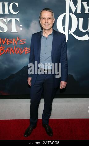 29 Janvier 2020 - Hollywood, Californie - Gerard Guillemot. Première de la 'mythique Quest: Raven's banquet' d'Apple TV, tenue au Cinerama Dome. Crédit photo : FS/AdMedia /MediaPunch Banque D'Images