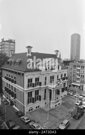 Musée historique de Schielandhuis, seul bâtiment du XVIIe siècle à Rotterdam, après 11 ans de restauration prête Date: 15 octobre 1986 lieu: Rotterdam, Zuid-Holland mots clés: Bâtiments, musées Nom personnel: SCHIELANDHUIS Banque D'Images