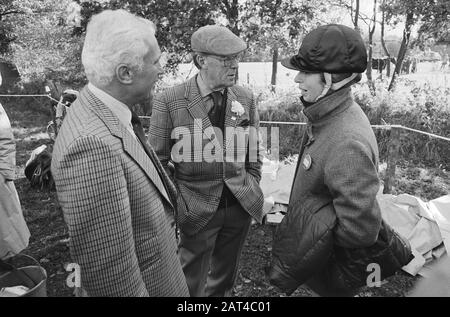 Militaire international à Boekelo, Prince Bernhard (m) Princess Anne (r) Date : 25 octobre 1980 lieu : Boekelo mots clés : Princes, princesses Nom personnel : Anne, Princesse de Grande-Bretagne, Bernhard, prince Banque D'Images