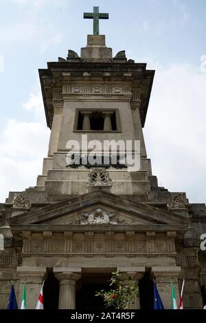 Cimetière Majeur, Musocco, Milan, Lombardie, Italie, Europe Banque D'Images