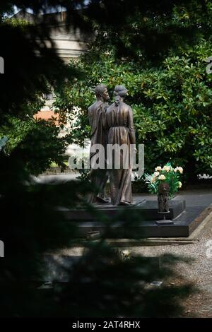 Cimetière Majeur, Musocco, Milan, Lombardie, Italie, Europe Banque D'Images