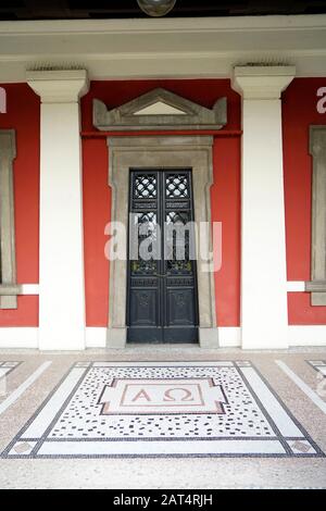 Cimetière Majeur, Musocco, Milan, Lombardie, Italie, Europe Banque D'Images