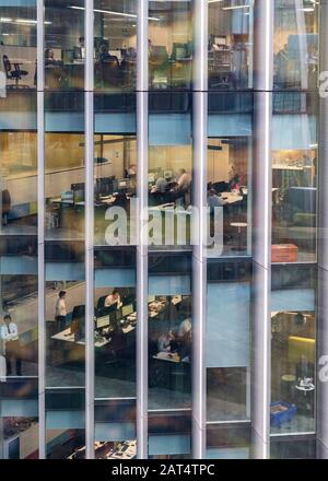 Londres: Travailleurs de bureau dans la ville de Londres photo: © 2020 David Levenson/Alay Banque D'Images