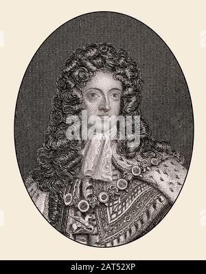William III, William d'Orange, roi d'Angleterre, d'Irlande et d'Écosse de 1689 à 1702 Banque D'Images