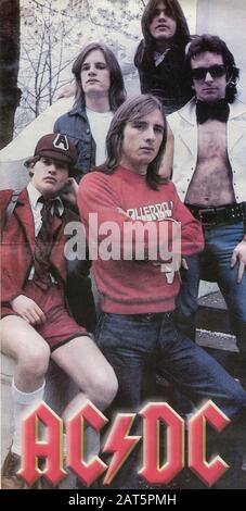 CD: AC/DC 'BON SCOTT POUR TOUJOURS', publié sur JACK Records en 2000. Banque D'Images