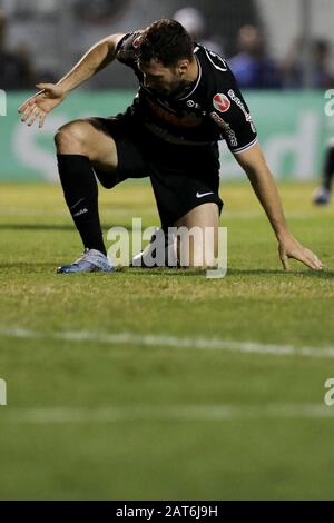 Campinas, Brésil. 30 janvier 2020. Boselli pendant le match entre Ponte Preta et Corinthiens au stade Moisés Lucarelli à Campinas (SP) ce jeudi (30). Le match est valable pour le 3ème tour du championnat Paulista 2020. Crédit: Marco Galvão/Fotoarena/Alay Live News Banque D'Images