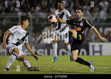 Campinas, Brésil. 30 janvier 2020. Boselli pendant le match entre Ponte Preta et Corinthiens au stade Moisés Lucarelli à Campinas (SP) ce jeudi (30). Le match est valable pour le 3ème tour du championnat Paulista 2020. Crédit: Marco Galvão/Fotoarena/Alay Live News Banque D'Images