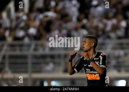 Campinas, Brésil. 30 janvier 2020. Madson pendant le match entre Ponte Preta et Corinthiens au stade Moisés Lucarelli à Campinas (SP) ce jeudi (30). Le match est valable pour le 3ème tour du championnat Paulista 2020. Crédit: Marco Galvão/Fotoarena/Alay Live News Banque D'Images