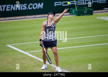 Ashleigh Barty d'Australie pendant le nature Valley Classic 2019, tennis international pour Femme, 2e jour au Edgbaston Priory Club de Birmingham, Angleterre Banque D'Images