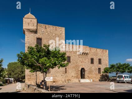 Fort de Matra, forteresse génoise, 15e siècle, siège du Musée, Jerome-Carcopino à Aleria, Haute-Corse, Corse, France Banque D'Images