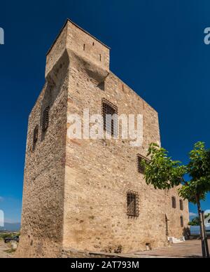 Fort de Matra, forteresse génoise, 15e siècle, siège du Musée, Jerome-Carcopino à Aleria, Haute-Corse, Corse, France Banque D'Images