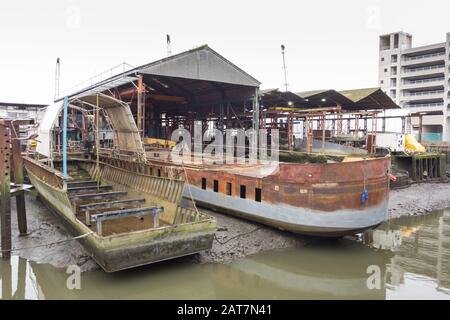 Brentford Dock, Brentford, Hounslow, Middlesex, Royaume-Uni Banque D'Images