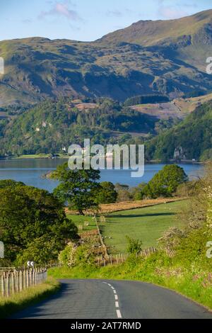 Vue sur Ullswater dans le Lake District Banque D'Images