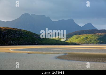 Kyle du timon, Sutherland, Scotland Banque D'Images