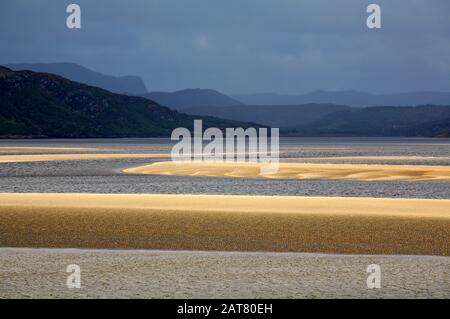 Kyle du timon, Sutherland, Scotland Banque D'Images