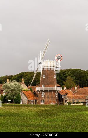 Moulin Cley À Norfolk Banque D'Images