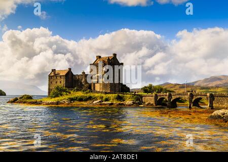 Château d'Eilean Donan à Ross-shire, Écosse Banque D'Images